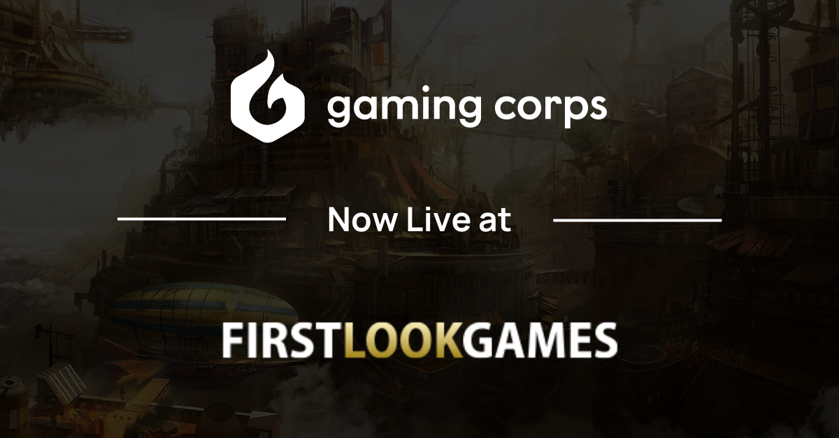 First Look Games and Gaming Corps join forces