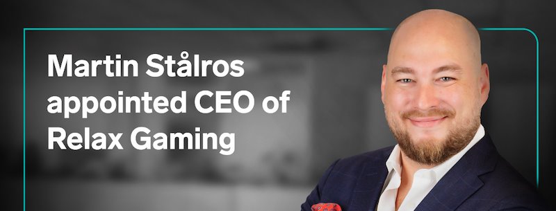 Martin Stålros appointed CEO of Relax Gaming