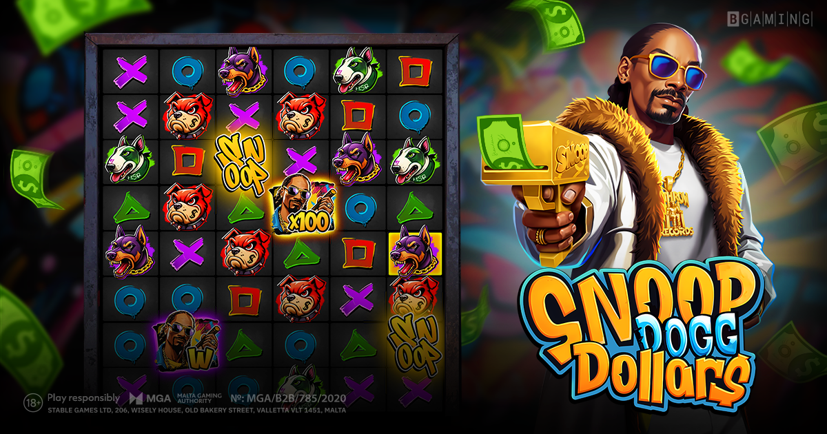 BGaming releases first-ever celebrity-branded slot Snoop Doggy Dollars