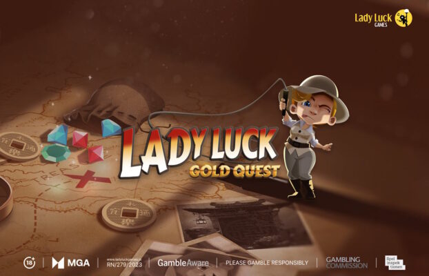 Lady Luck Games Launches New Adventurous Slot: Lady Luck Gold Quest