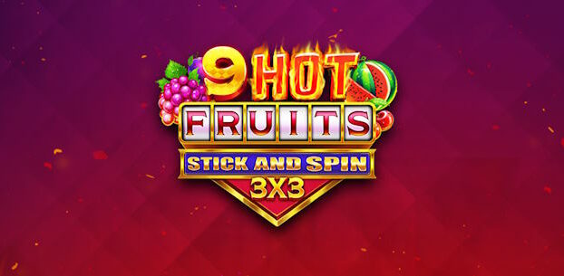 9 Hot Fruits Stick and Spin 3×3