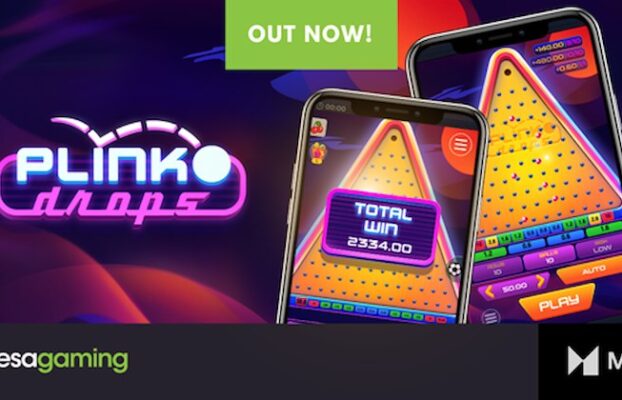 ESA Gaming launches Plinko Drops, the first of its kind