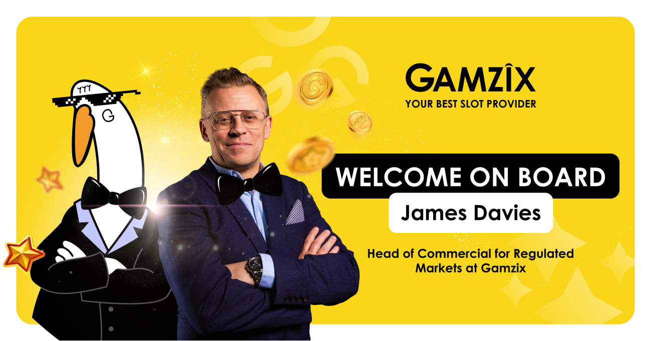 Gamzix Welcomes James Davies as Head of Commercial for Regulated Markets, Paving the Way for Strategic Expansion