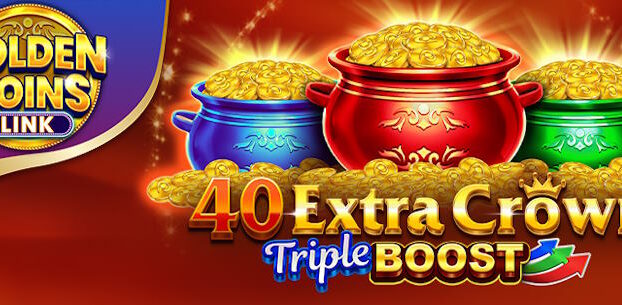 40 Extra Crown Triple Boost Golden Coins Link