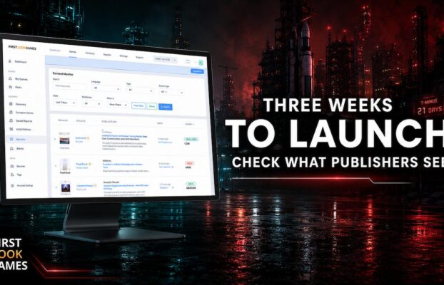 What to Check Three Weeks Before a Game Launch
