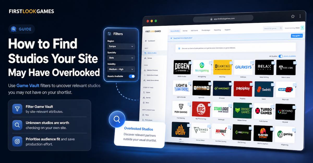 How to Find Studios Your Site May Have Overlooked
