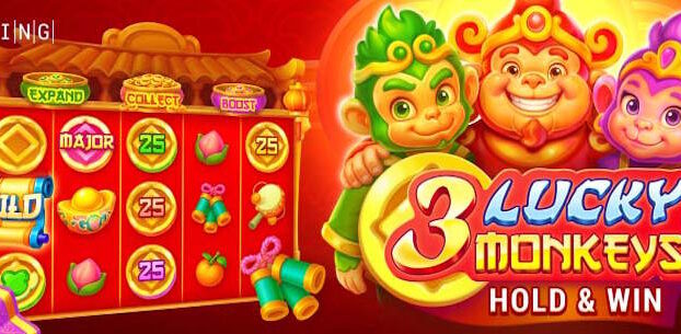 3 Lucky Monkeys Hold & Win