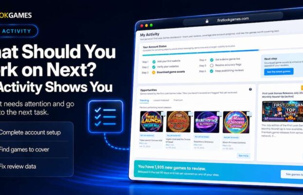 What Should You Work on Next? My Activity Shows You