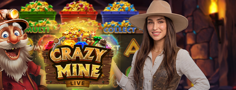 Crazy Mine Live Slot